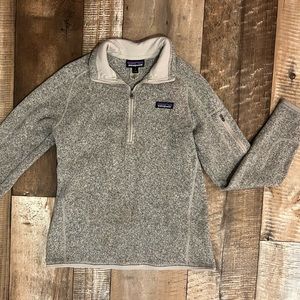 Women’s PATAGONIA BETTER SWEATER 1/4 Zip Pelican